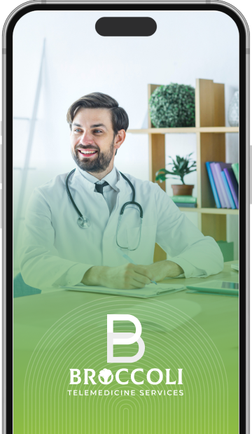 Doctor on phone consultation